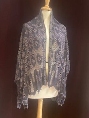 Johnny Was Kimono Eyelet Jacket